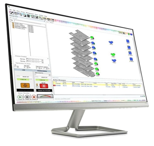 [COM-PAM] COM-PAM · Servidor de megafonía (24 horas / 7 días) con programa de configuración y control