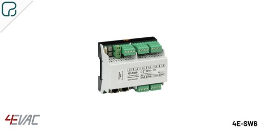 [4E-SW6] 4E-SW6 · Módulo para 6 subzonas
