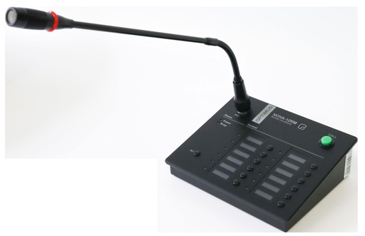 [NOVA-12RM] NOVA-12RM · Pupitre microfónico de control de 12 zonas para NOVA-500 y NOVA-500S