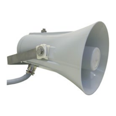 HS-15EEXMNMFT · Altavoz exponencial 15 W RMS, 100V, ATEX, IIB/IIC. Aluminio. IP67