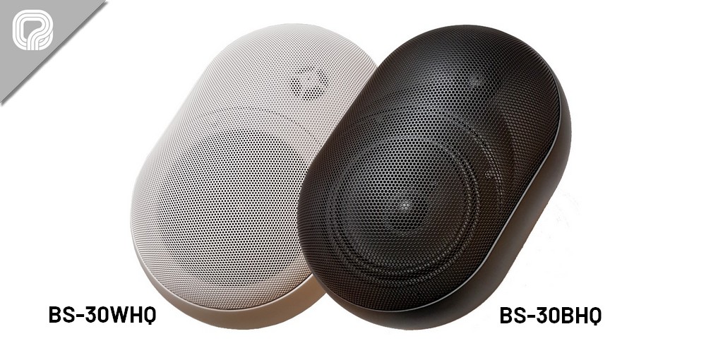 BS-30BHQ · Caja acústica 2 vías (5+1’’), 30 W RMS (30, 15, 7,5 y 3,75 W), 100 V y 8 ohm. HIPS negro