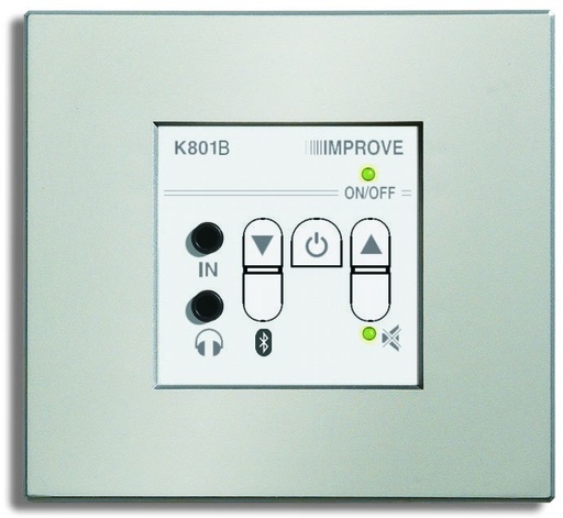 [K801B] K801B · Mando de 1 canal estéreo, 2 x 1,5 W sobre 8 ohm. Conexión bluetooth K801B