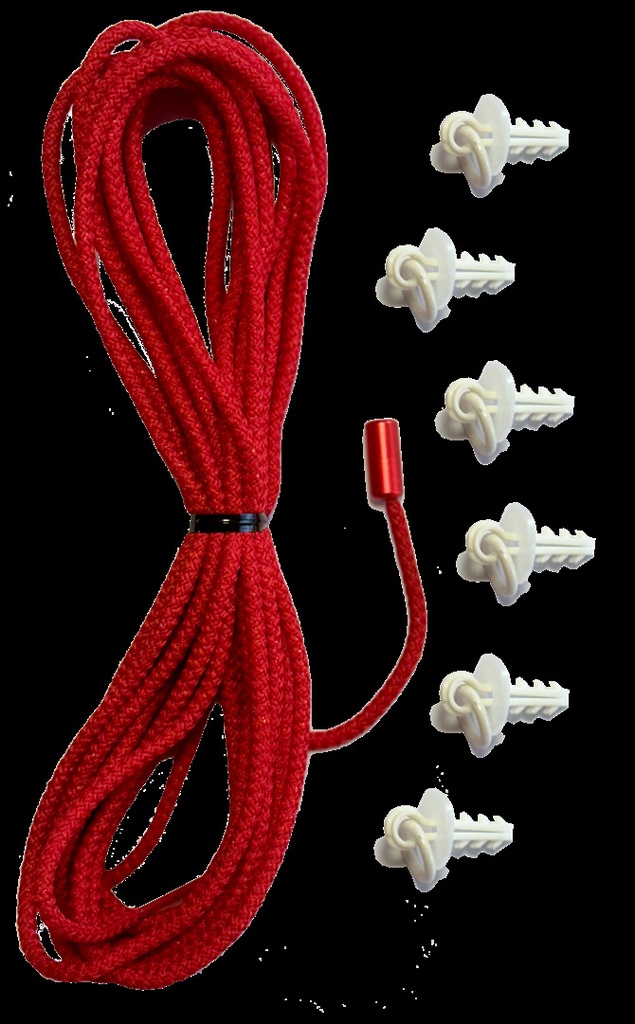 CP-KB05 · Kit de cable perimetral para conjuntos de señalización de baños accesibles