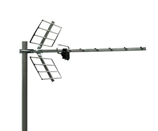 BU-115 · Antena UHF, canales 21/69, G = 10 dBd (18 unidades/caja)