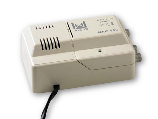 AL-105 · Alimentador 12 Vdc 100 mA, 2 salidas