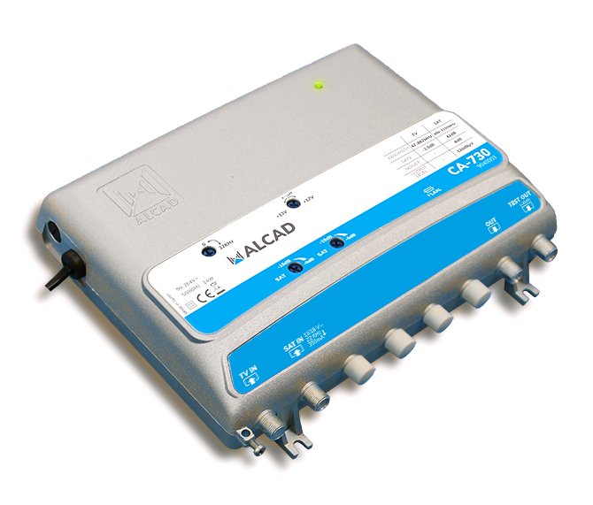 CA-730 · Amplificador de cabecera SAT 1 ent, 1 sal, SAT, 120 dBµV