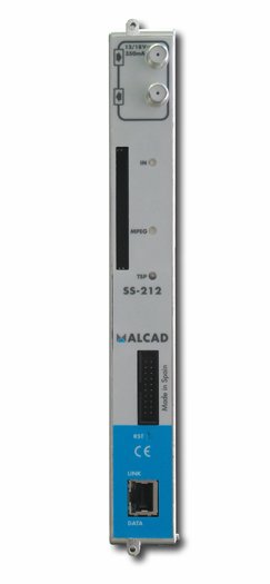 SS-212 · Streamer DVB-S/S2 IP CIMax DiSEqC