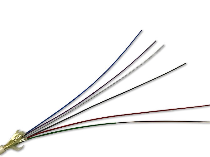 FOC-368 · Cable de distribución interior para ICT, 48 x F.O. monomodo (6x8), para interior, CPR Dca
