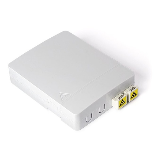 [9160106] OTB-200 · Roseta de fibra óptica sin preconectorizar, 2 adaptadores simplex SC/APC monomodo