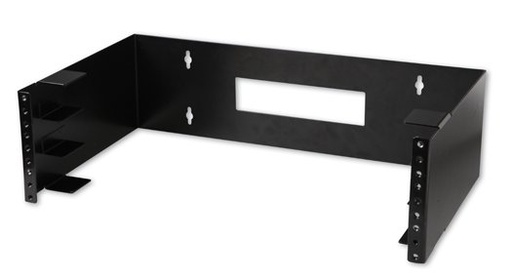 [9300057] RWS-003 · Soporte mural de acero galvanizado para rack 19", 3U, negro
