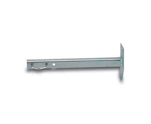 GM-350 · Garra de muro para sujetar con tacos metálicos 300 mm, zincada