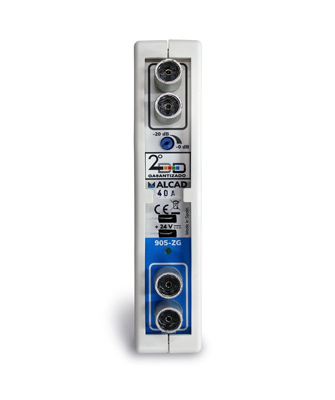 ZG-421 · Amplificador monocanal UHF, canal adyacente, G=53 dB