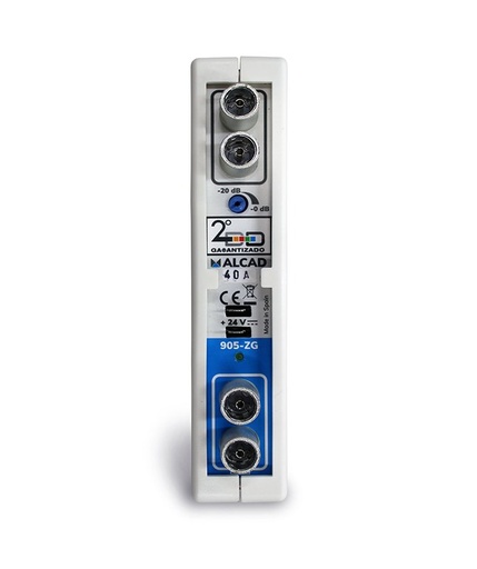 [9050039-K21] ZG-421 · Amplificador monocanal UHF, canal adyacente, G=53 dB (C21)