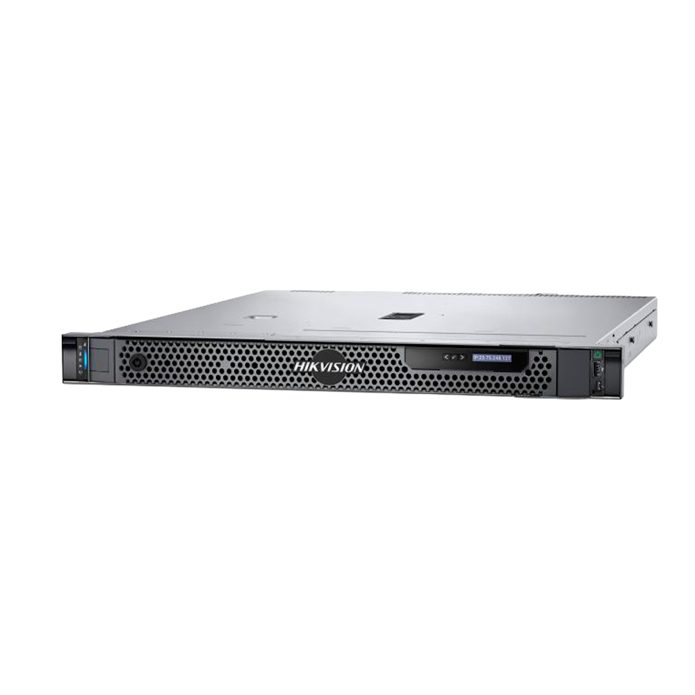 Hikvision HikCentral-P-VER/HW1D/300 - Servidor HikCentral 1U con licencia de 300 canales