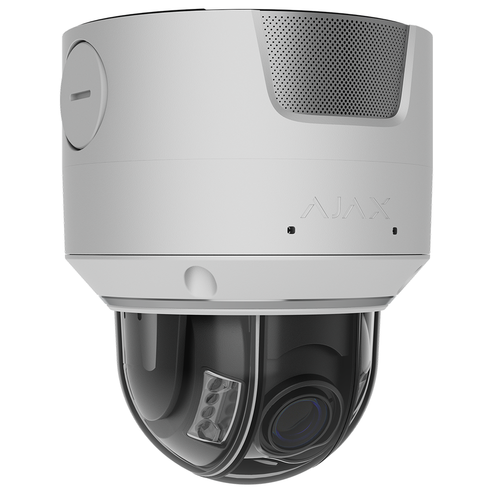 Cámara Superior IP Domo 8 Megapíxel Ajax - AJ-DOMECAM-8-HLVF-S-W