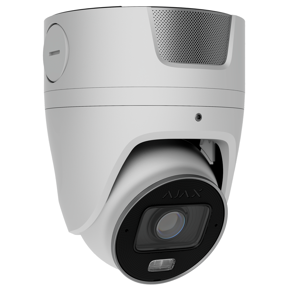 Cámara IP Superior Turret 4 Megapíxel Ajax - AJ-TURRETCAM-4-HLVF-S-W