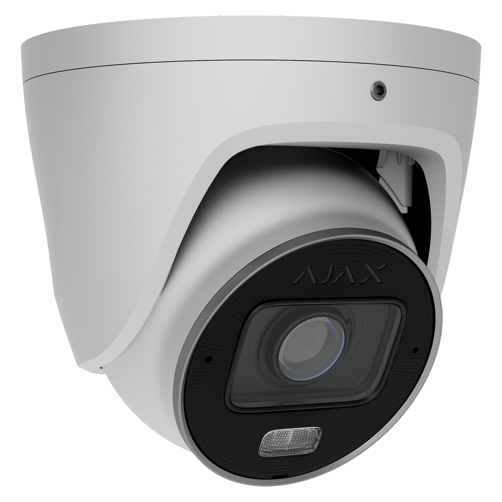 Cámara IP Turret 5 Megapíxel Ajax - AJ-TURRETCAM-5-HLVF-W