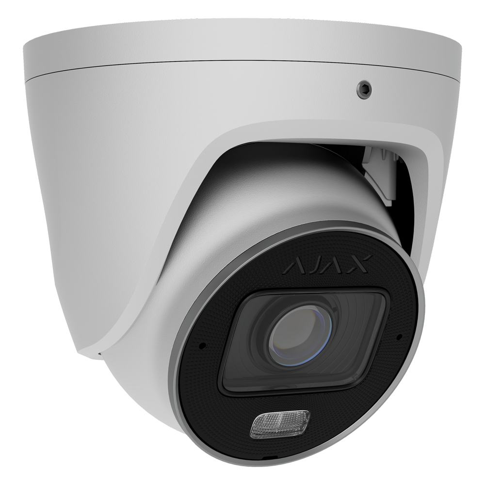 Cámara IP Turret 8 Megapíxel Ajax - AJ-TURRETCAM-8-HLVF-W