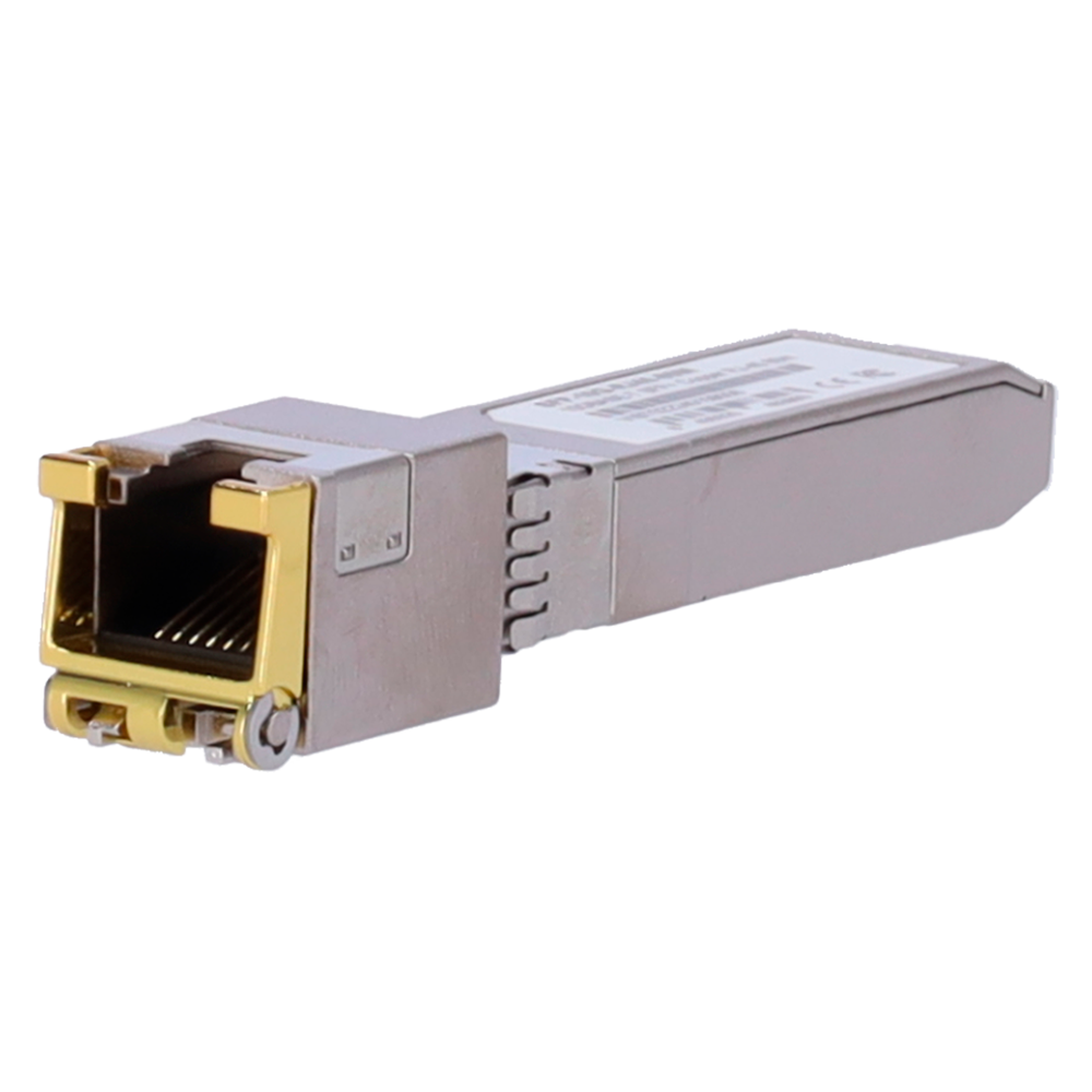 SFP-10G-RJ45-80M - Módulo transceptor SFP+ a RJ45 - 10GBASE-T multi-velocidad 2.5G/5G/10G - Hasta 80 m