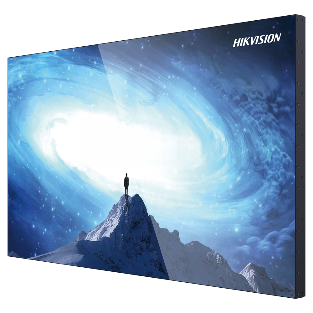 Monitor videowall 55" - Resolución FHD - Brillo 500 nits - Marco 3,5 mm (A-A) - Funcionamiento 24/7 -… Hikvision-DS-D2055UL-0B