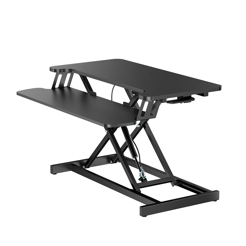 Estación de trabajo plegable - Peso soportado 15 Kg - Altura ajustable 115 ~ 510 mm Brateck Lumi-DWS37-01