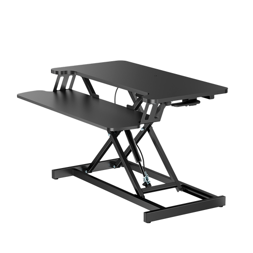 [DWS37-01] Estación de trabajo plegable - Peso soportado 15 Kg - Altura ajustable 115 ~ 510 mm Brateck Lumi-DWS37-01