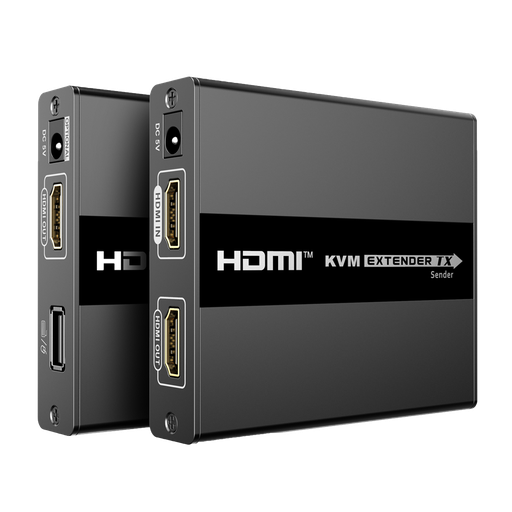 [HDMI-EXT-1080p60-KVM60] Extensor KVM de señal HDMI - Alcance 60 m - Resolución FHD - Permite conexiones 1:1 - HDMI Loop out - POC -… Lenkeng-HDMI-EXT-1080p60-KVM60