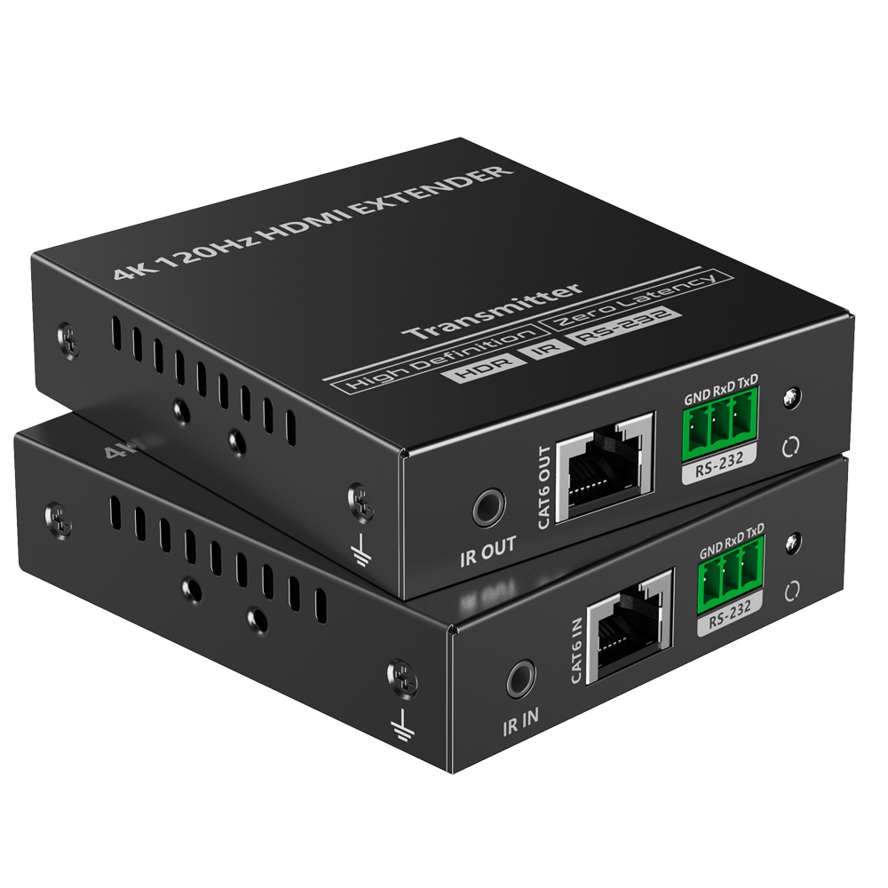 Extensor de señal HDMI - Alcance 60 m - Resolución 4K - Permite conexiones 1:1 - 25 m / 4K@120 Hz Lenkeng-HDMI-EXT-4K120-HDMI