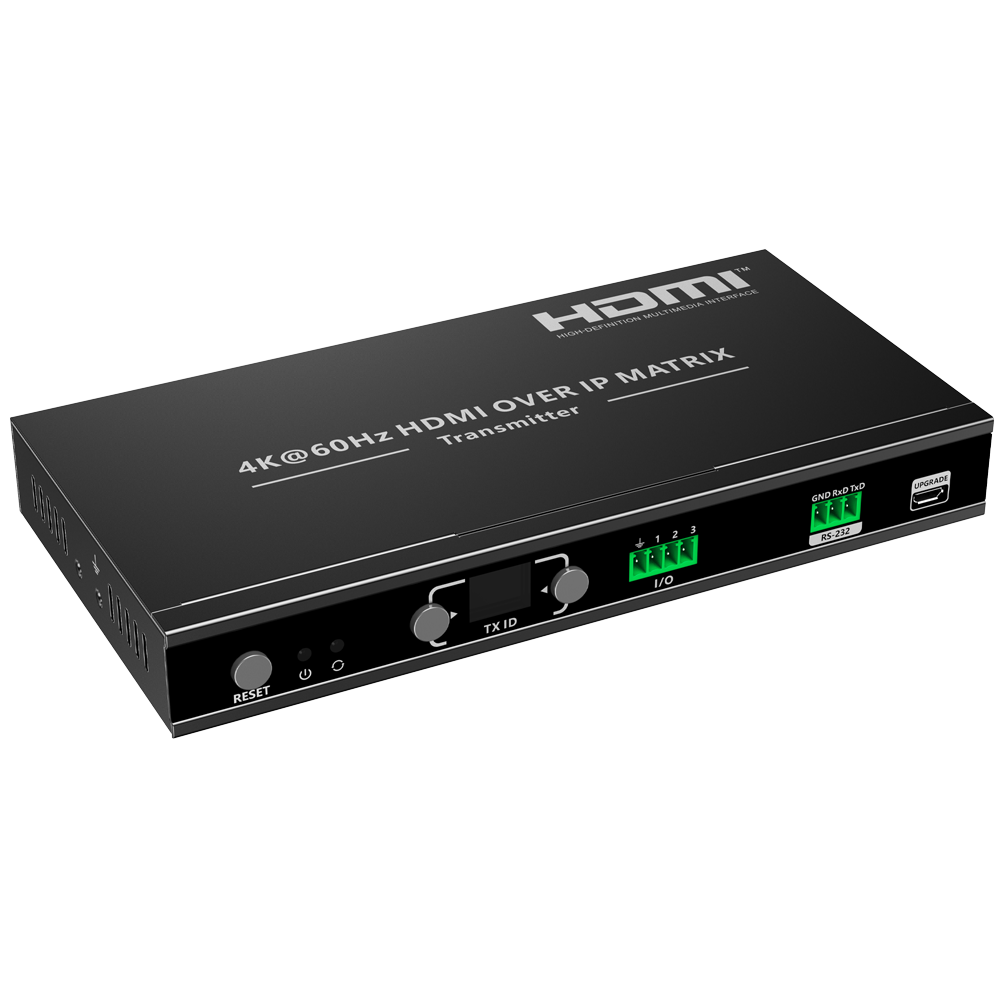 Matriz de señal HDMI IP - Permite NxM - Resolución 4K - Incluye 1 emisor Lenkeng-HDMI-MATRIX-PRO-4K-V2-TX