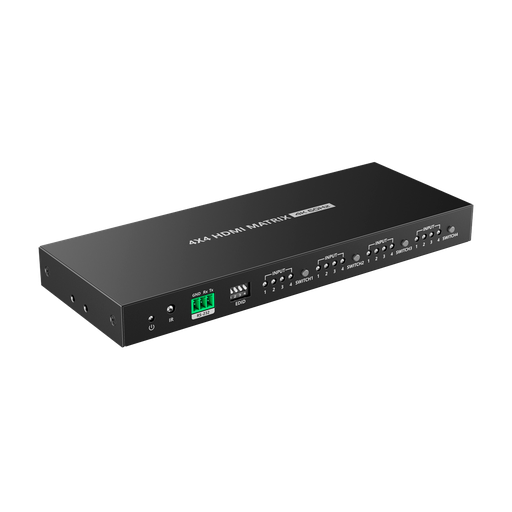[HDMI-MX-4x4-4K60] Matriz de señal HDMI - Permite 4x4 - Resolución 4K Lenkeng-HDMI-MX-4x4-4K60