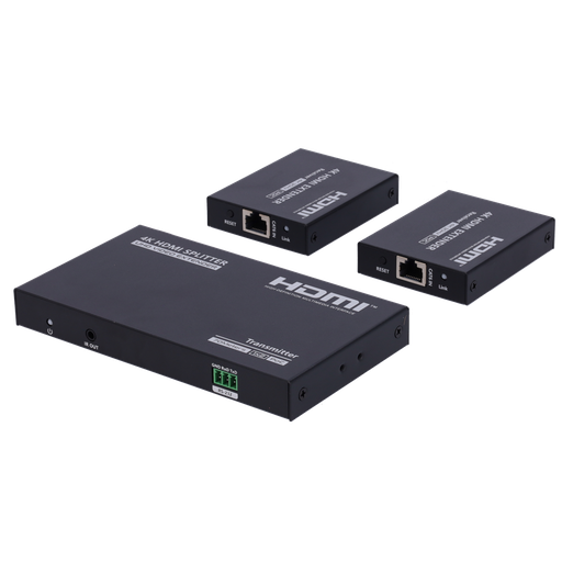 [HDMI-SPL-1x2-4K30-CAT6-L] Extensor Splitter de señal HDMI - Alcance 40 m - Resolución 4K - Permite conexiones 1:2 - HDMI Loop out -… Lenkeng-HDMI-SPL-1x2-4K30-CAT6-L