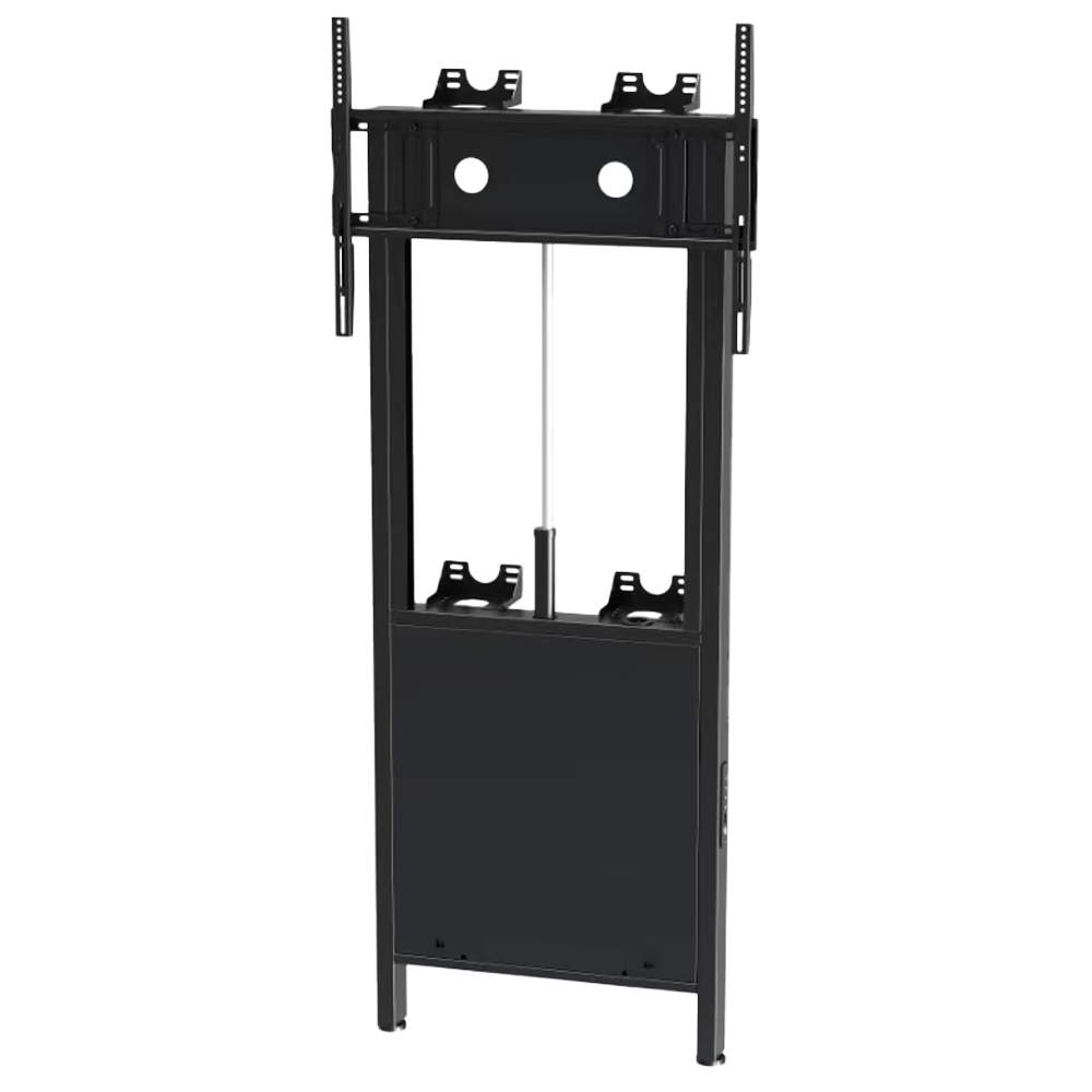 Soporte suelo-pared motorizado - Peso soportado 150 Kg - VESA 800x600 mm - Altura ajustable Iboard-IB-EST009-W