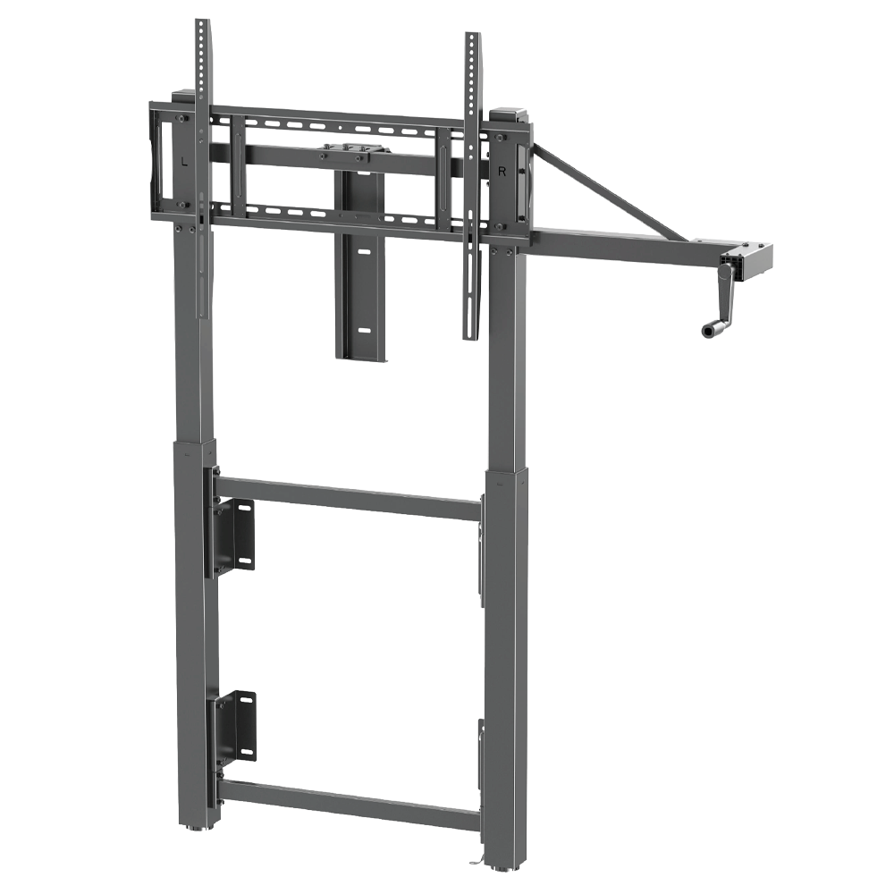 Soporte suelo-pared - Peso soportado 120 Kg - VESA 800x600 mm - Altura ajustable con manivela Iboard-IB-IBD-ST011