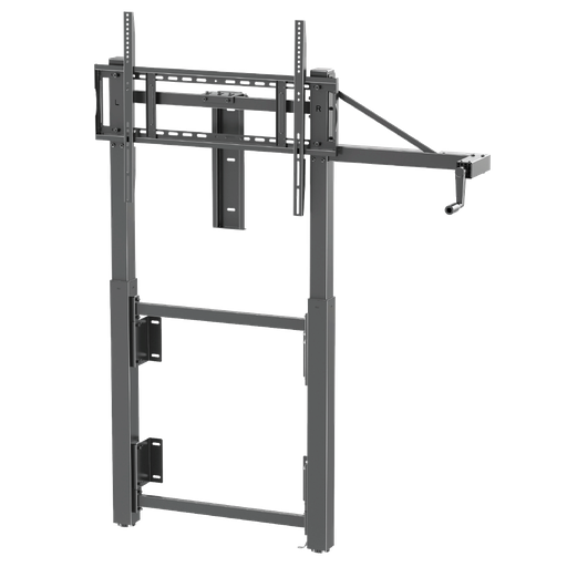 [IB-IBD-ST011] Soporte suelo-pared - Peso soportado 120 Kg - VESA 800x600 mm - Altura ajustable con manivela Iboard-IB-IBD-ST011