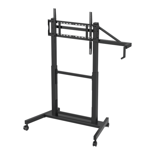 [IB-IBD-ST011-WHEELS] Soporte de ruedas - Peso soportado 120 Kg - VESA 800x600 mm - Altura ajustable con manivela Iboard-IB-IBD-ST011-WHEELS