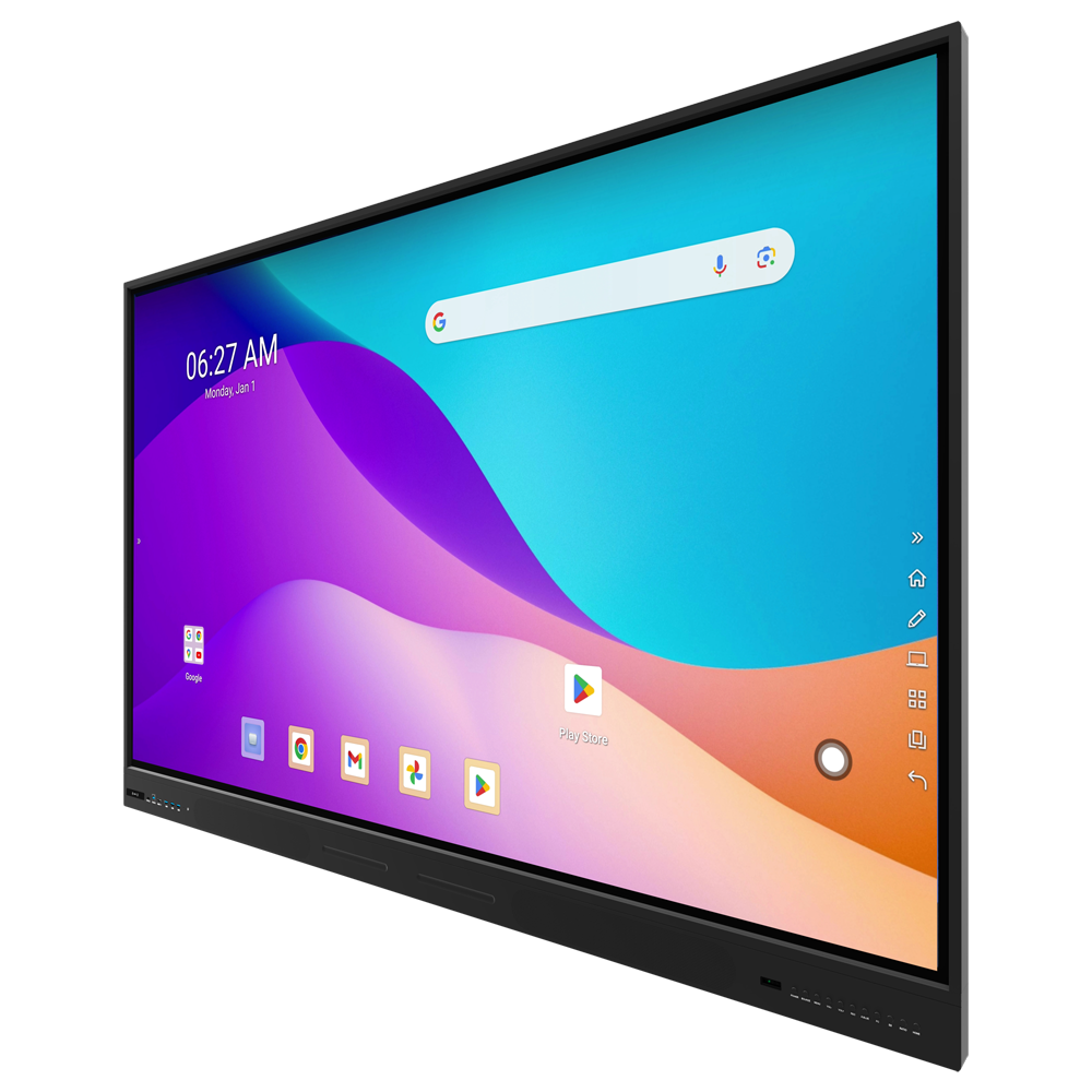 Monitor interactivo 75" - Resolución 4K - Android 13 y Google EDLA - Procesador Octa-Core - 8 GB RAM y 128… Iboard-IB-TE-YL-75E2-V2