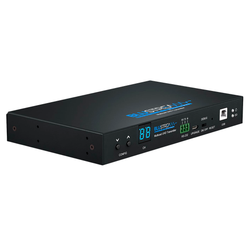 [IP200UHD-TX] Transmisor de video sobre IP - Resolución UHD - 1 entrada HDMI - 1 salida LAN (RJ45) - Función KVM Blustream-IP200UHD-TX