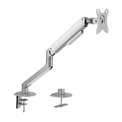 [LDT63-C012-SILVER] Brazo para monitor - Instalación en mesa - Peso soportado 9 Kg Brateck Lumi-LDT63-C012-SILVER