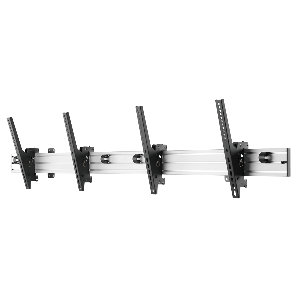 Soporte Menuboard - Peso soportado 50 Kg/Monitor - VESA 600x400 mm/Monitor - Inclinación 0º ~ -20º -… Brateck Lumi-MENUBOARD-2X1
