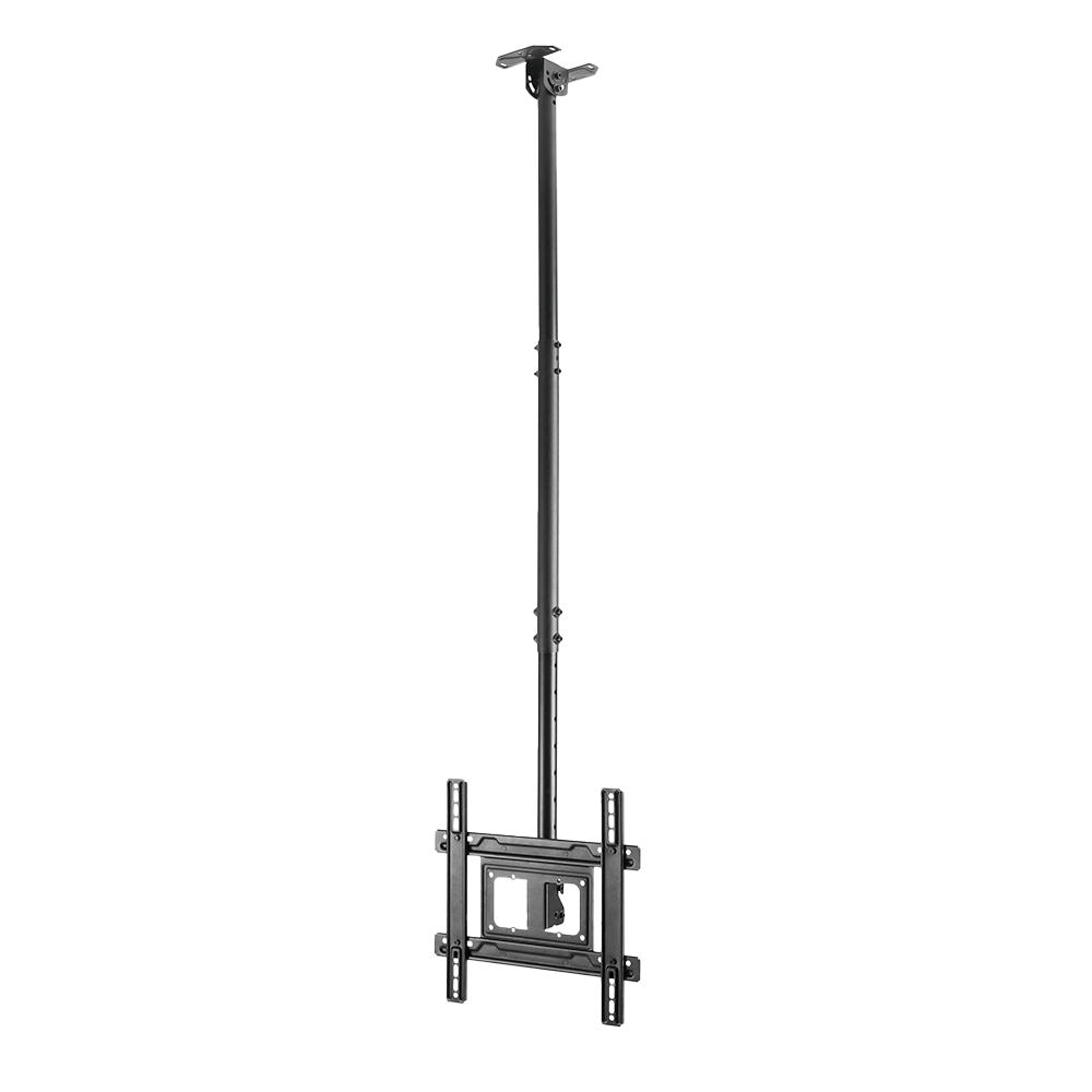 Soporte a techo - Peso soportado 50 Kg - VESA 400x400 mm - Distancia al techo 707 ~ 1.577 mm Brateck Lumi-PLB-CE1044-01