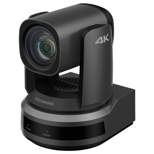 [ROC-RC841UX] Cámara PTZ - Resolución 4K - Ángulo de visión 80.8º - Zoom óptico 12X - Encuadre automático - PoE+ Rocware-ROC-RC841UX