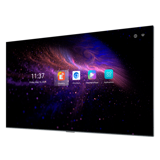 [SF-115X80] Monitor 115" 4K - App gratuita para compartir pantalla - Funcionamiento 16/7 - Soporte a pared incluido -… Safire-SF-115X80