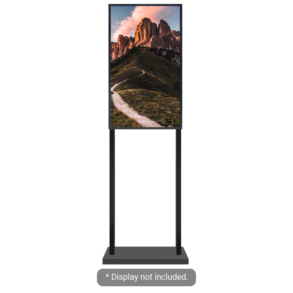 Soporte de peana - Compatible con SF-32WF35-FHD - Altura 1.500 mm (con monitor) Safire-SF-32WF-FB