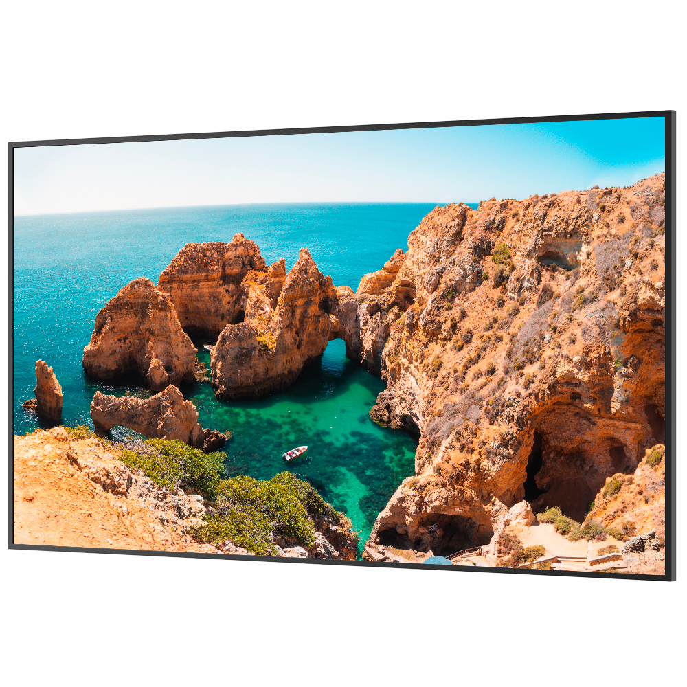 Monitor digital signage 75" 4K - Cartelería digital local USB - Cartelería digital cloud M-Sign (opcional) -… Safire-SF-75DS50
