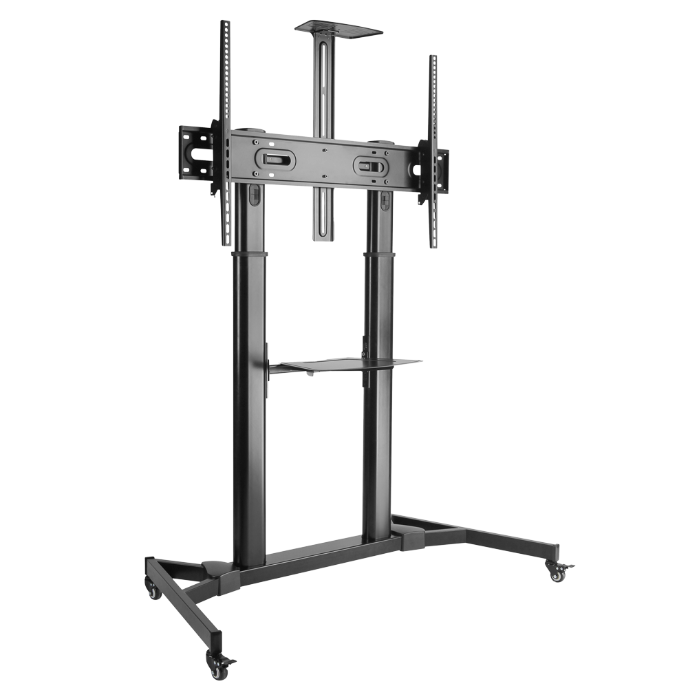 Soporte de ruedas - Peso soportado 100 Kg - VESA 1000x600 mm - Altura ajustable manual Brateck Lumi-TTL03-610TW