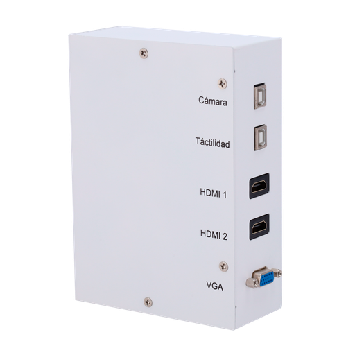 [WB5-2U2H1V-V2] Caja de conexiones - Puertos USB-B, HDMI y VGA Iboard-WB5-2U2H1V-V2