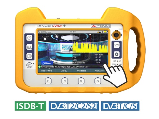 [RANGERNeo +] RANGERNeo + · Medidor de campo TV y satélite PROMAX avanzado