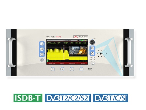 [RANGERNeo 2 Rack] RANGERNeo 2 Rack · Medidor de campo TV y satélite PROMAX para rack de 19"