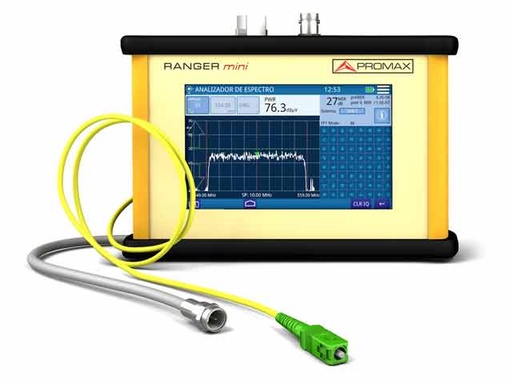[RANGER Mini] RANGER Mini · Medidor PROMAX compacto para TDT, satélite, CATV y DOCSIS