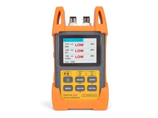 [PROLITE-57] PROLITE-57 · Medidor de potencia óptica selectivo PROMAX para ICT-2 y PON